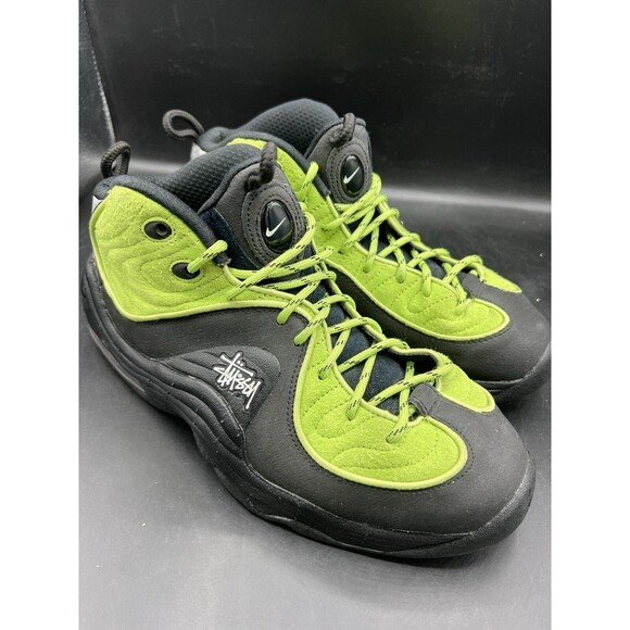 Nike x Stussy Air Penny 2 \'Vivid Green\' Men’s Size 9 (DX6933-300) main image 8